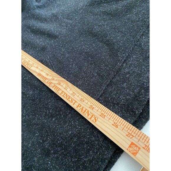 Nike Sweater Womens S Grey Cowl Neck Pullover Sweatshirt Gold Trim Tunic - Picture 7 of 9